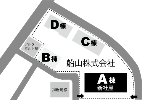 新社屋　略図2